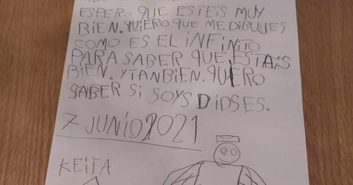 La carta de Keita a sus abuelos fallecidos