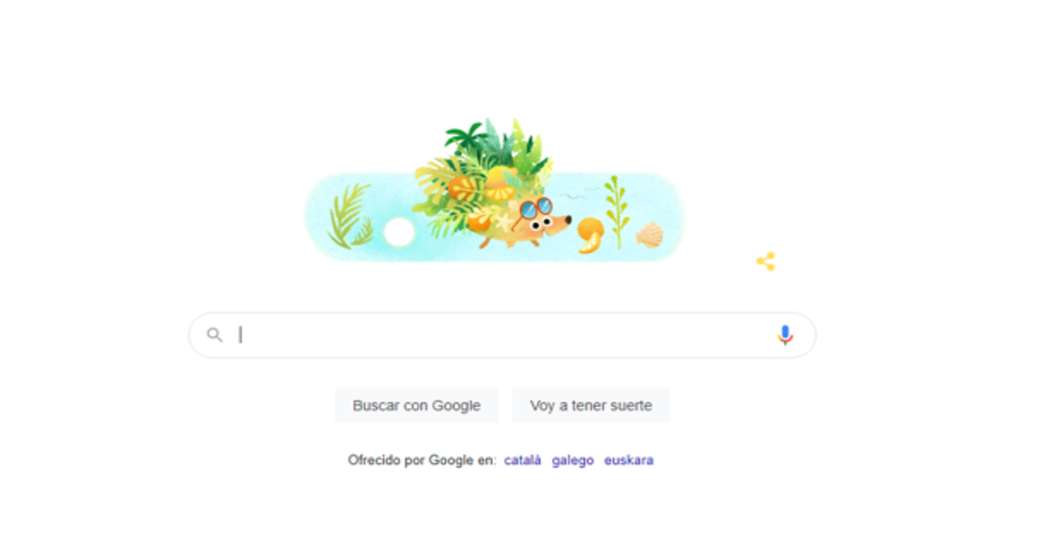 Google le dedica un &#039;doodle&#039; al comienzo del verano