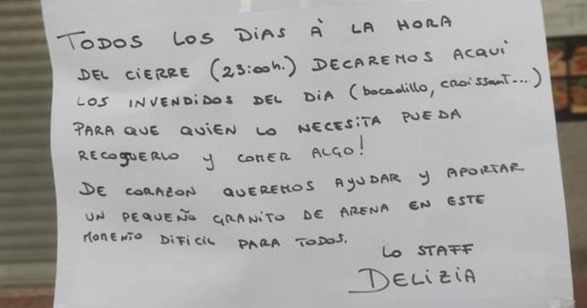 El restaurante de Gran Canaria que dona la comida que les sobre todos los días para que no acabe en la basura