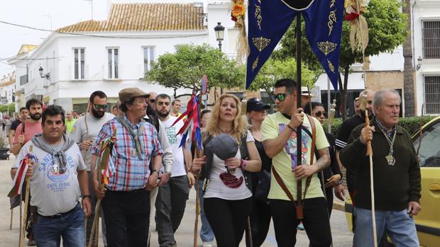 Presos de la cárcel de Huelva peregrinan a El Rocío