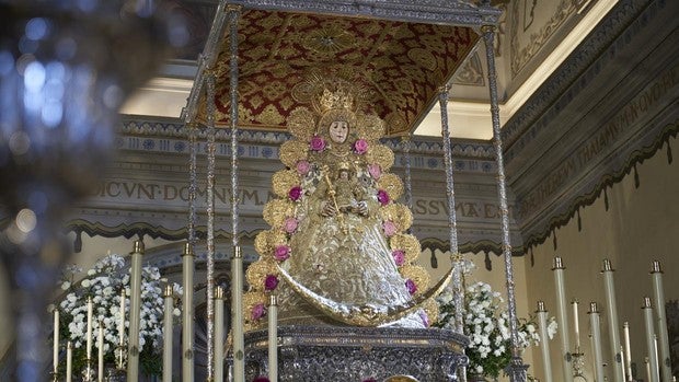 Sigue en directo la procesión extraordinaria de la Virgen del Rocío en Almonte