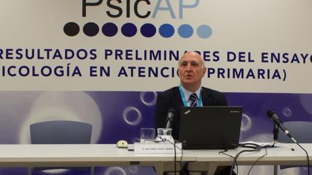 Antonio Cano Vindel, catedrático e investigador principal del ensayo Clínico PsicAP