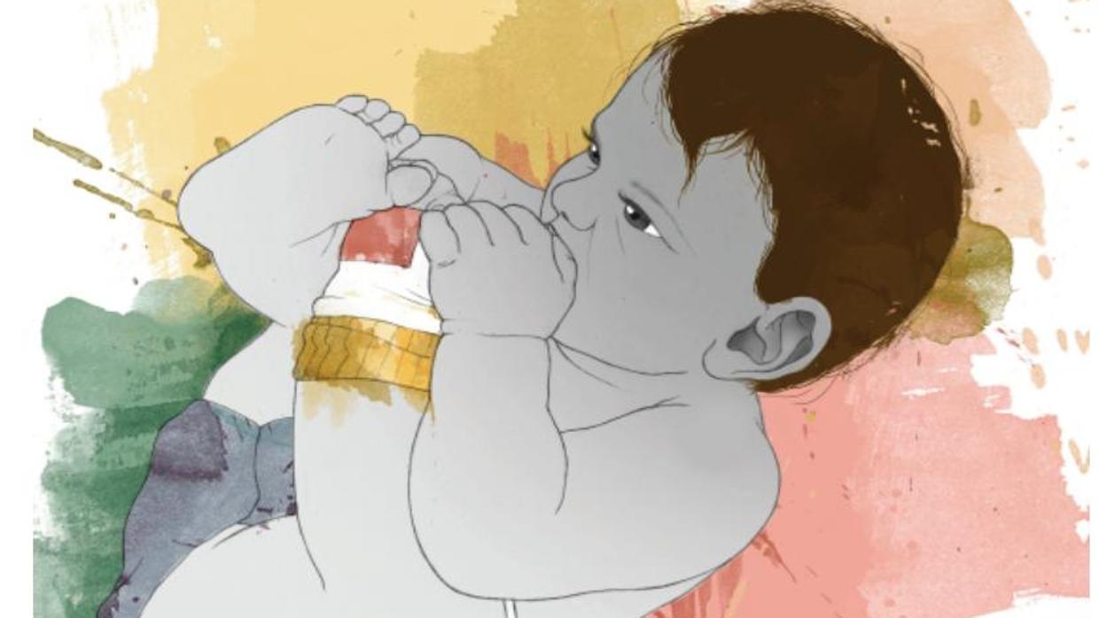 Imagen de la campaña de la UGR «No te comas los calcetines», tras descubrir bisfenol A y parabenos en los calcetines de bebés