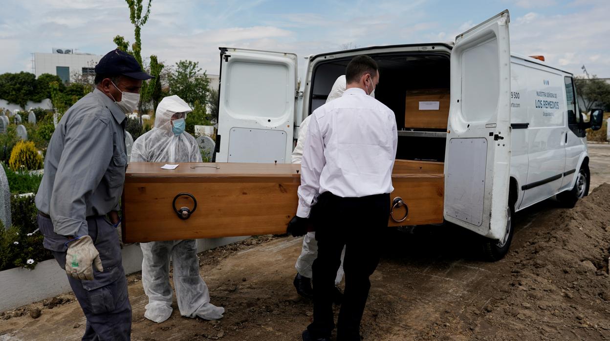 Muertos por Covid-19 en Griñon, España