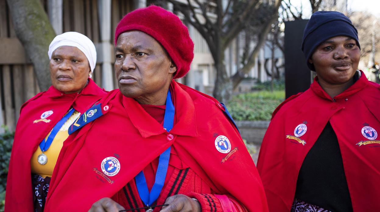 Mujeres voluntarios en África