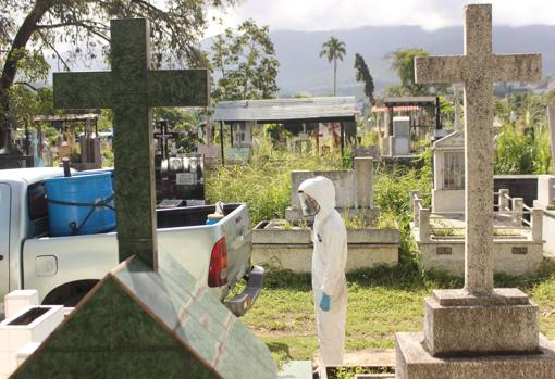 Cementerio en Venezuela