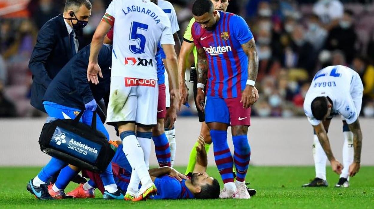 Kun Agüero tuvo que abandonar el partido de este fin de semana tras sufir una arritmia