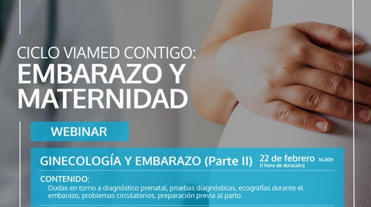 Cartel del ciclo «Viamed Contigo»