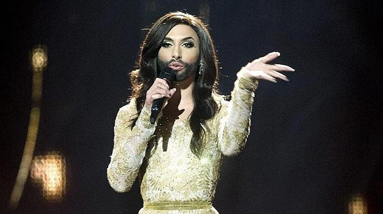 Conchita Wurst, ganadora del festival de Eurovisión en 2014