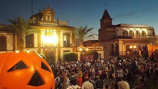 La fiesta de Halloween en Gines