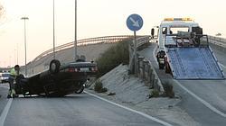 Accidente en el nudo de Mercasevilla