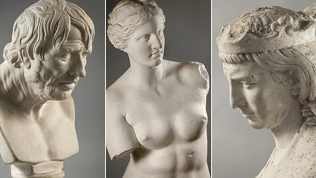 Retrato de Séneca, la Venus de Milo y Alfonso X el Sabio