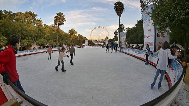 Los daños de la pista de hielo en el Prado de San Sebastián han sido «menores»