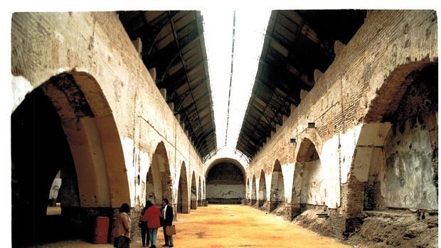 Interior de las Reales Atarazanas de Sevilla