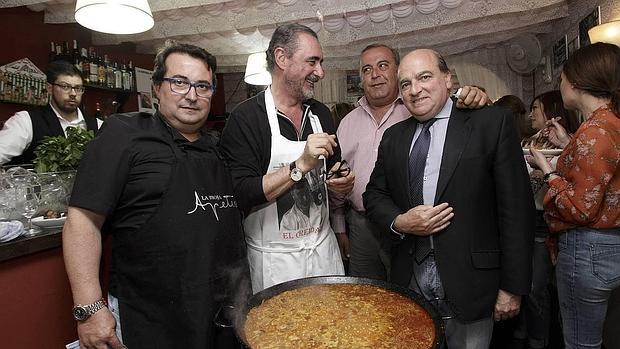 Las primeras recepciones de la Feria, en imágenes