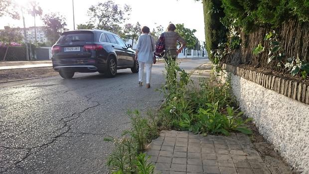 La avenida de los Conquistadores, una de las más afectadas de Santa Clara