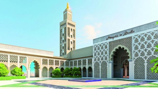 Recreación de la Gran Mezquita