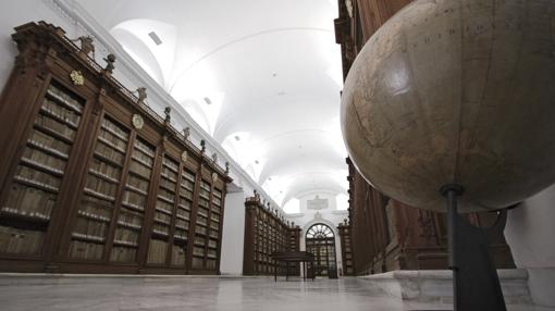 Una de las estancias de la Biblioteca Colombina