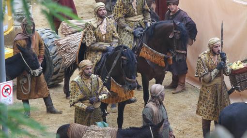 Rodaje de «Juego de Tronos» en el Alcázar de Sevilla