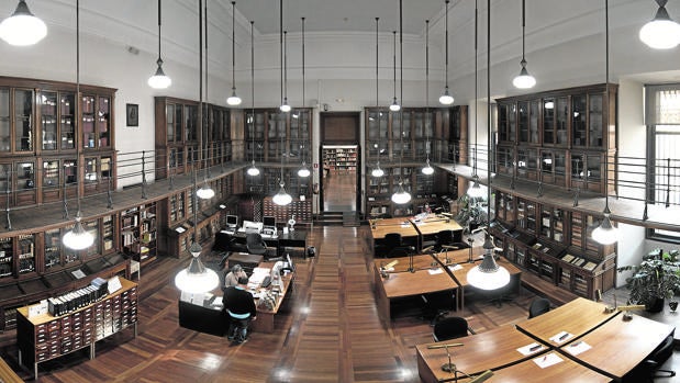 Sala Cervantes de la Biblioteca Nacional