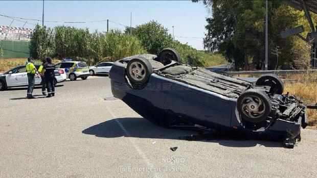 La Policía y la Guardia Civil se han personado en el lugar del accidente