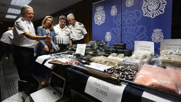 En junio se desmanteló un entramado de narcotráfico internacional que arrancó en Sevilla y se saldó con 23 detenidos