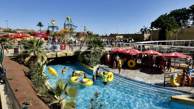 Instalaciones de Agua Mágica en el parque temático sevillano