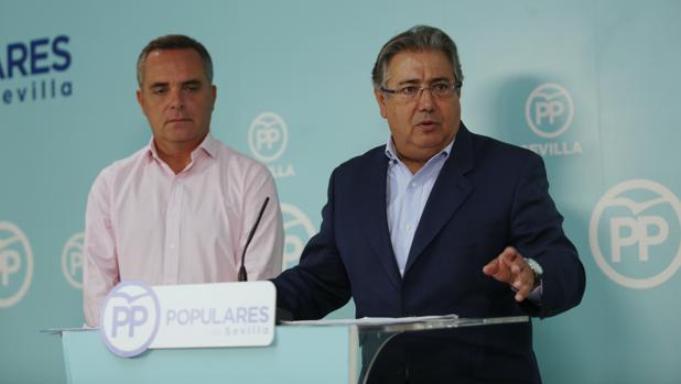 Juan Ignacio Zoido y Juan Bueno se reunen con representantes de Fadeco