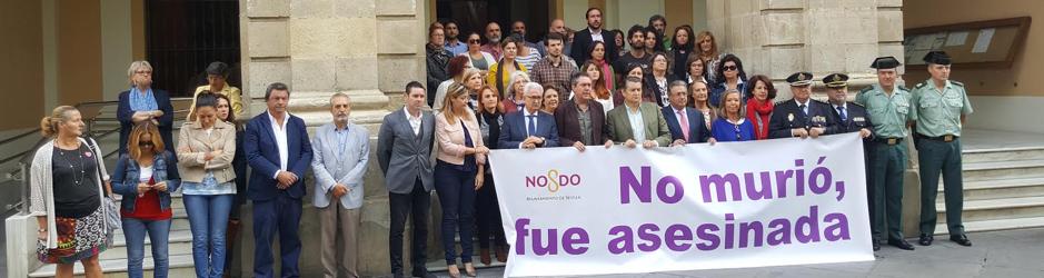 Acto presidido por el alcalde en el Ayuntamiento de Sevilla