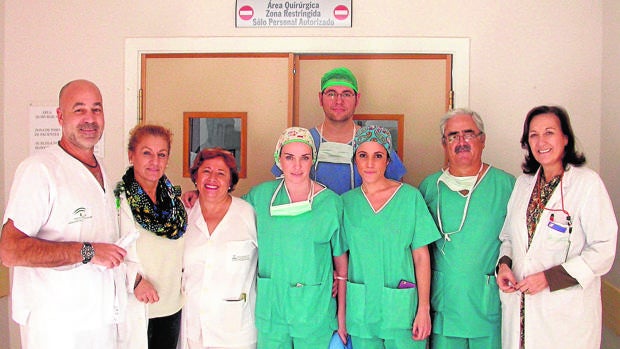 Equipo del hospital de Valme que ha obtenido el galardón