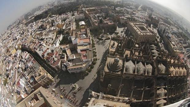 Vista de Sevilla desde la Giralda