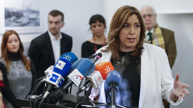 La presidenta de la Junta, Susana Díaz