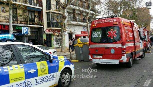 El fuego se ha producido en una vivienda de la calle Torneo