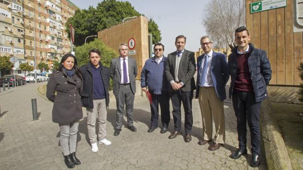 Montserrat Sánchez, Juan José Holgado, Esteban Guerrero, José Miguel González, José Enrique González, Javier Delgado y Luisma Orts