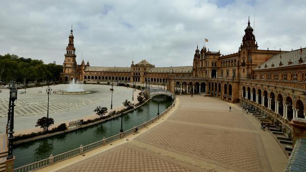 VIsta de la Plaza de España