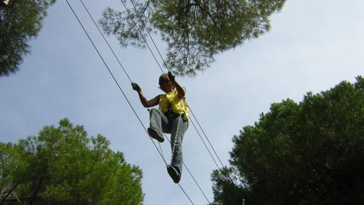 Una de las actividades para poner a prueba tu equilibrio