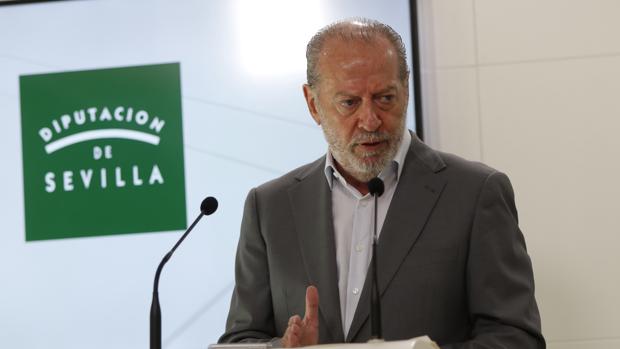 Rodríguez Villalobos, durante una rueda de prensa