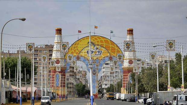 Junto a la portada de la Feria se ubicará el escenario con actuaciones