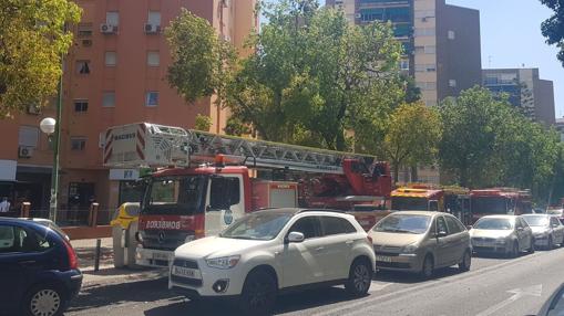 El incendio se ha producido en la tarde de este miércoles en Felipe II