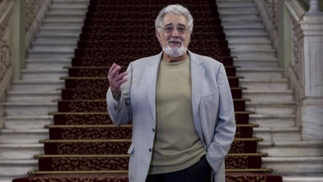 El tenor y director, Plácido Domingo