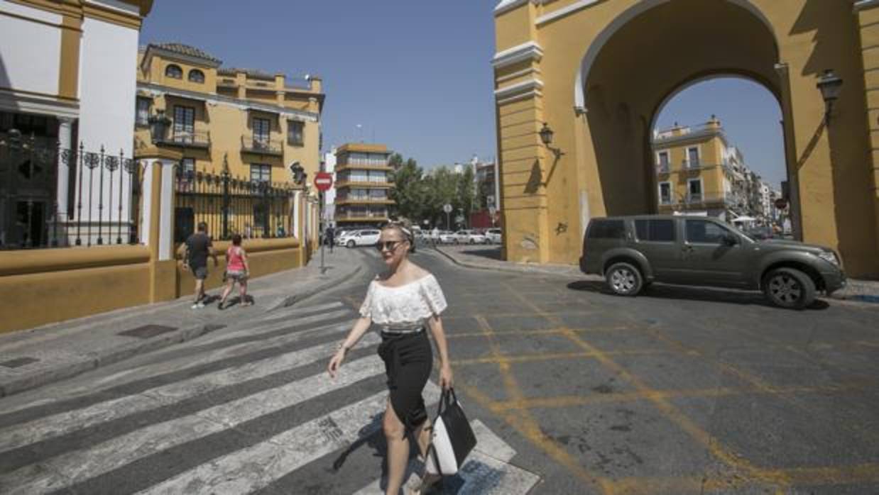 Entorno del arco y de la basílica de la Macarena