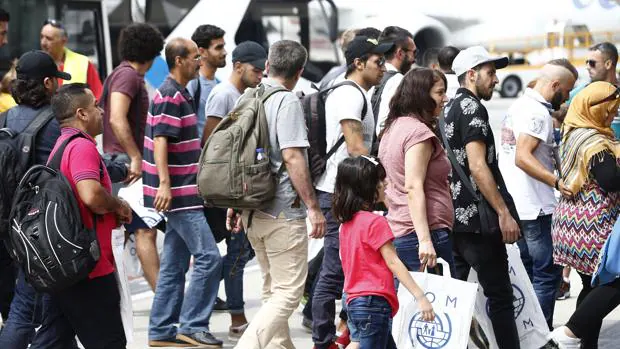 Sevilla acoge a seis de 164 refugiados procedentes de Siria, Irak y Yemen