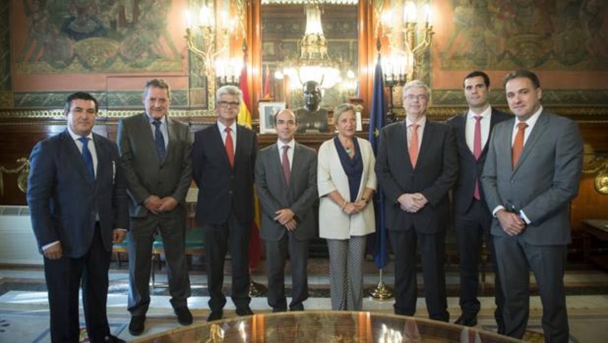 Los delegados del Estado de los siete consorcioes españoles