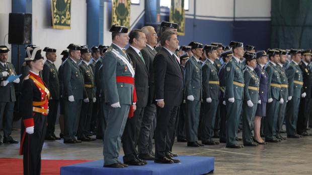 La Guardia Civil celebra su patrona en Sevilla con la mirada puesta en Cataluña