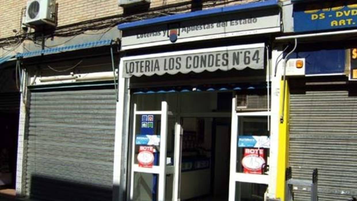 La adminitración de Loterías número 64 de Sevilla ha repartido 300.000 euros de la Lotería Nacional