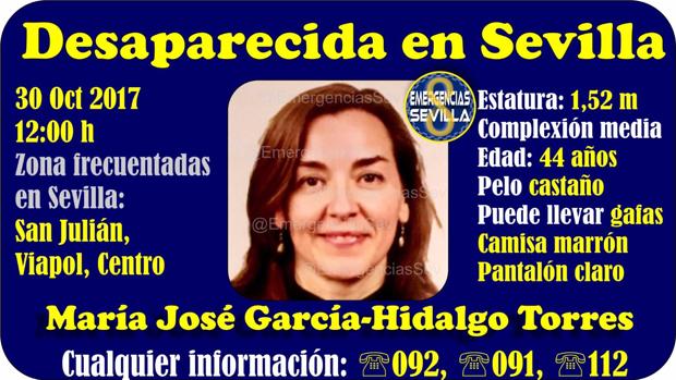 Encuentran a la mujer de 44 años desaparecida en Sevilla este lunes