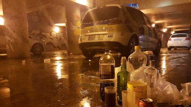 Zafarrancho contra el botellón este fin de semana en Sevilla