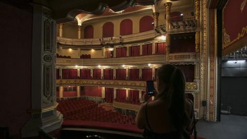 Interior del Teatro Lope de Vega