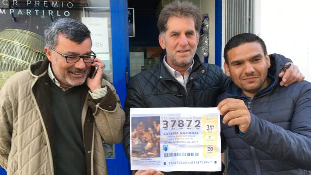 Lotería de Navidad: el 37.872, un quinto premio, cae íntegramente en Lebrija (Sevilla)