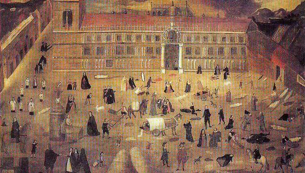 ¿Cuántos brotes de peste ha sufrido Sevilla desde el año 1350?